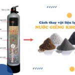 Hướng dẫn cách thay vật liệu lọc nước giếng khoan