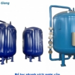 Bể lọc nhanh trong xử lý nước cấp
