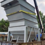 Bể lắng lamen công suất 15 m3/h