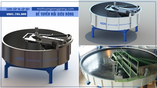 Bể tuyển nổi siêu nông
