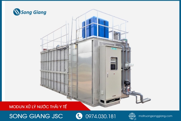 Module xử lý nước thải y tế