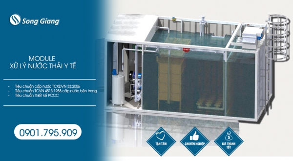 Module xử lý nước thải y tế