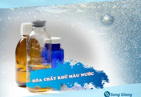 Vai trò và phân loại hóa chất khử màu nước thải