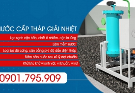 Xử lý nước cấp tháp giải nhiệt