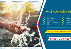 Xử lý nước cấp giếng khoan