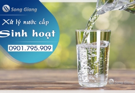 Xử lý nước cấp sinh hoạt