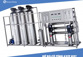 Hệ lọc nước RO có tính axit không? Đặc điểm thế nào?