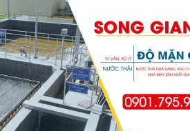 Xử lý nước thải có độ mặn cao