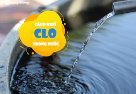 Các cách khử Clo trong nước nhanh nhất