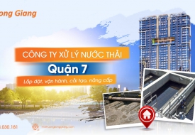 Xử lý nước thải quận 7