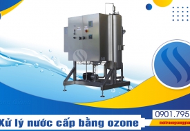 Xử lý nước cấp bằng ozone