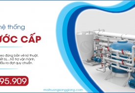 Lắp đặt hệ thống xử lý nước cấp