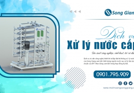 Xử lý nước cấp sản xuất