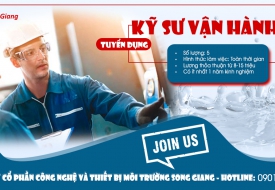 Tuyển dụng kỹ sư vận hành