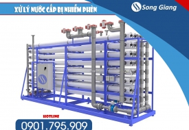 Xử lý nước cấp bị nhiễm phèn