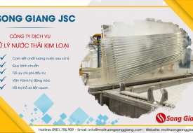 Xử lý nước thải nhiễm kim loại