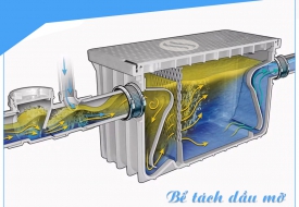Bể tách dầu mỡ - Cấu tạo và phân loại