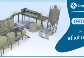 Thiết kế bể xử lý nước thải