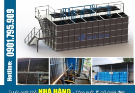 Nước thải nhà hàng tại quận 5