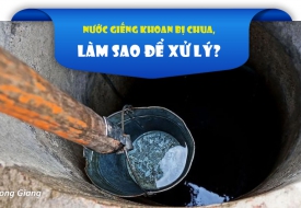 Nguyên nhân và cách xử lý nước giếng bị chua