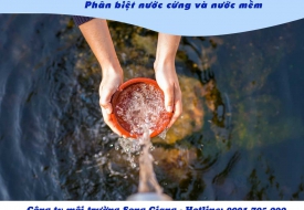 Làm sao để nhận biết nước cứng và nước mềm?