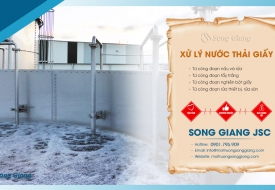 Xử lý nước thải sản xuất giấy