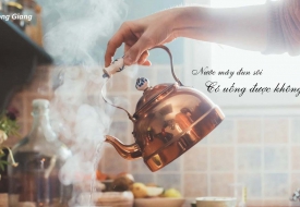 Làm sao để dùng nước máy đun sôi an toàn?